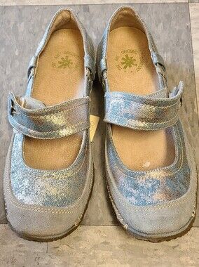 Art Original Mary Jane Shoes - Sparkle Light Blue